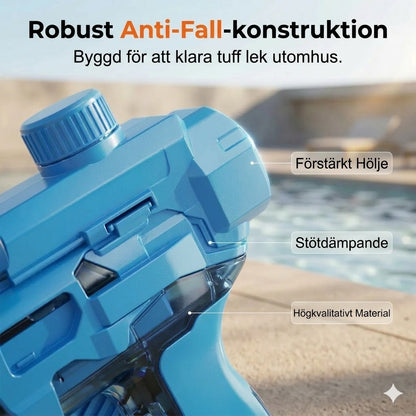 Ljusupplyst regnbågsvattenpistol