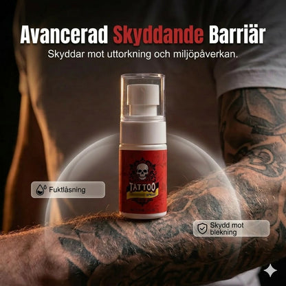 Återfuktande eftervårdsspray för tatueringar