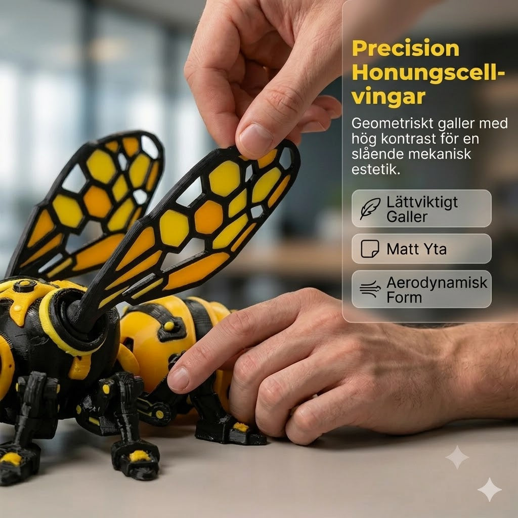 Det här är ingen insekt, det är ett mecha-monster! Demonterbara leder, futuristisk design