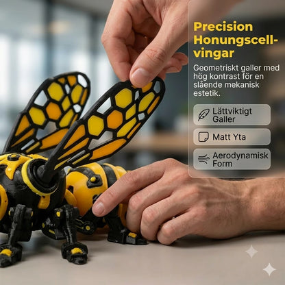 Det här är ingen insekt, det är ett mecha-monster! Demonterbara leder, futuristisk design