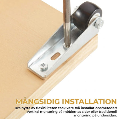 Set med 2 länkhjul