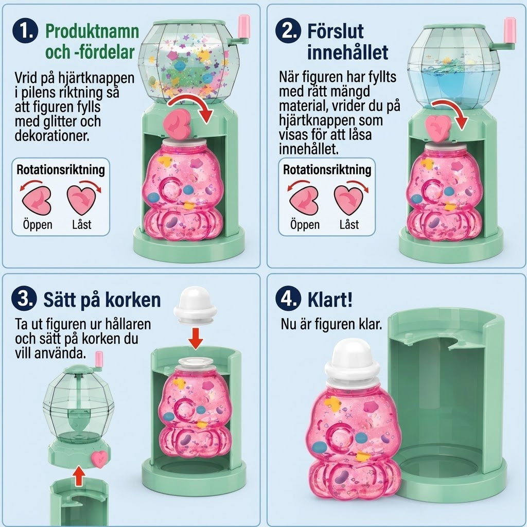 Squishy Maker DIY pysselset för egna squishies