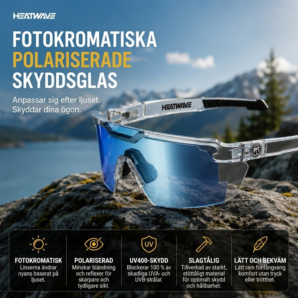 Fotokromatiska solglasögon – Perfekt syn i alla ljusförhållanden