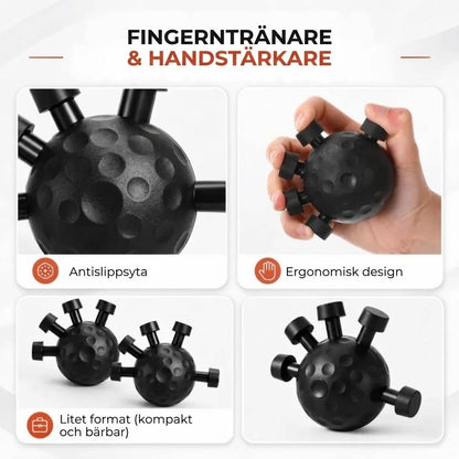 Greppträningsboll för fingrar och händer