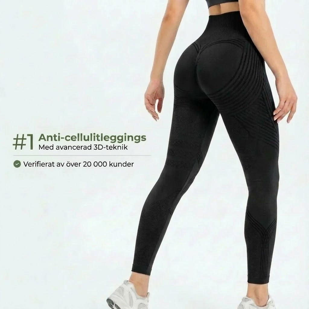3D Sculpt leggings med formande passform
