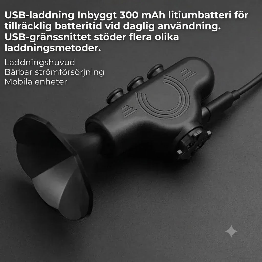 Elektrisk cykeltuta 120 dB