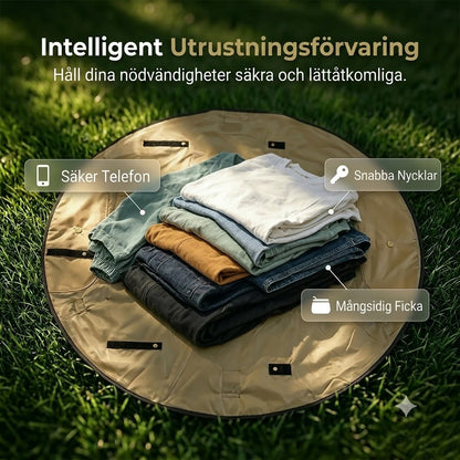 2-i-1 Vattentät Resväska och Picknickmatta