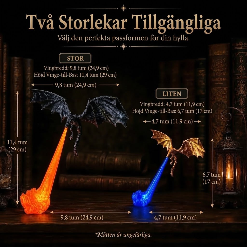 DrakMagi stämningslampa för fantasyälskare