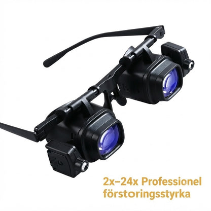 LED-förstoringsglas med justerbar hållare