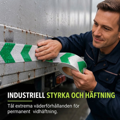Vattentät självhäftande reflekterande piltejp 5 meter