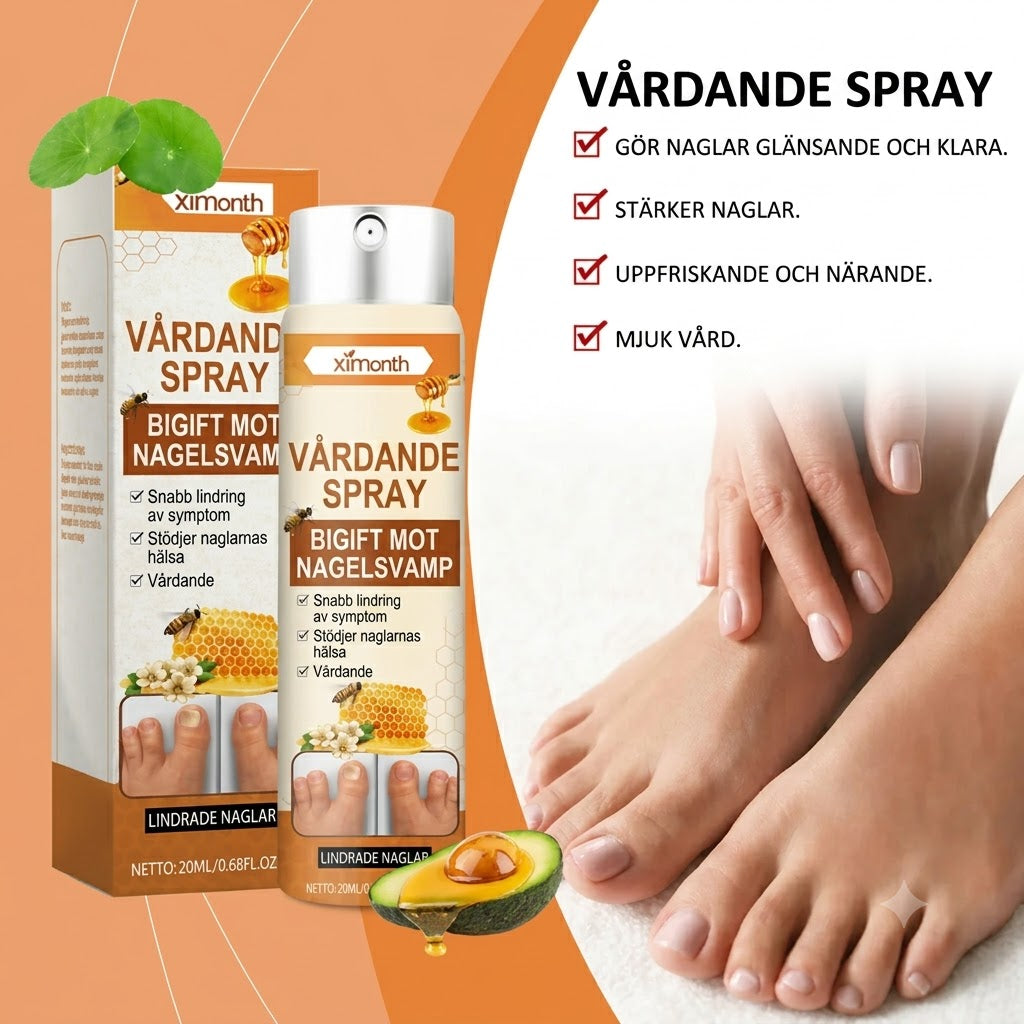 Nagelspray med bigift – effektiv vård för dina naglar