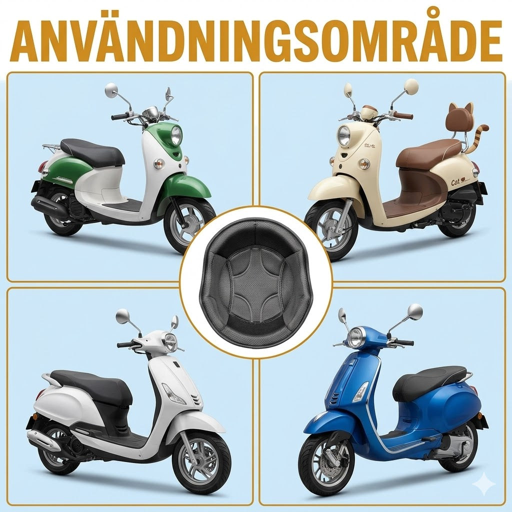Universellt UV-skyddande motorcykelsätesöverdrag