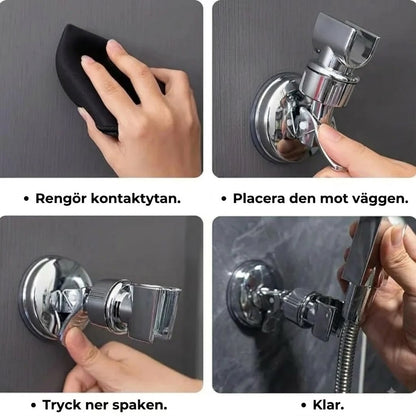 Duschhållare med sugkopp