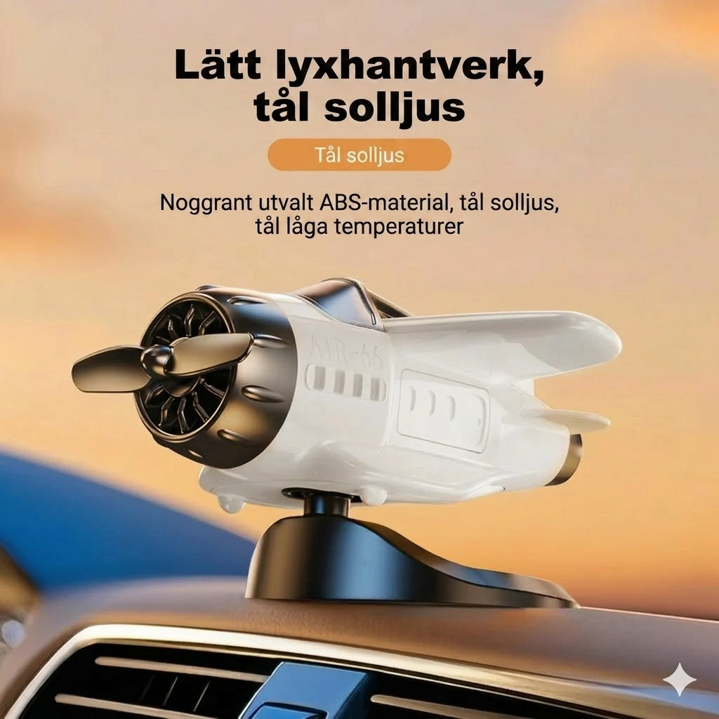 Flygplansmodell för bilstyling med