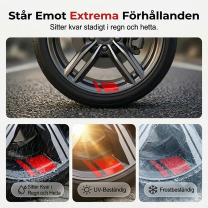 Reflekterande fälgtejp för bilhjul