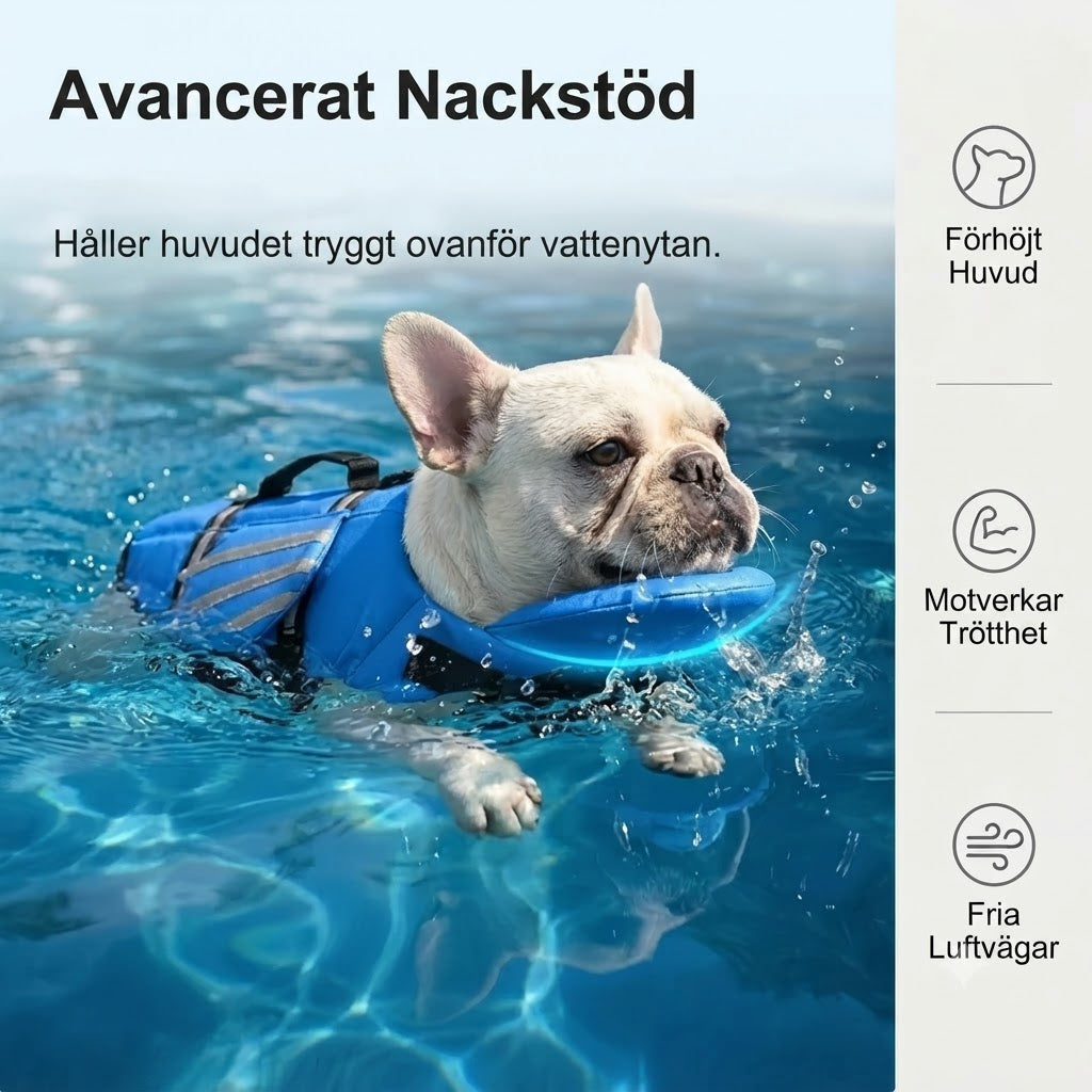 Flytväst för hundar med änglavingar