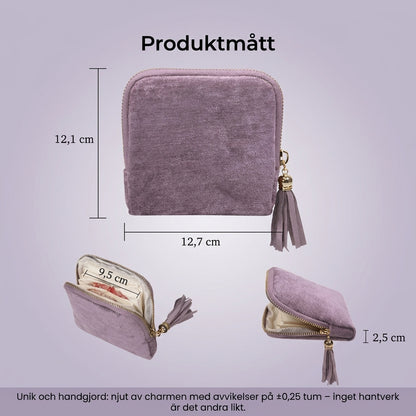 Smyckesetui i sammet