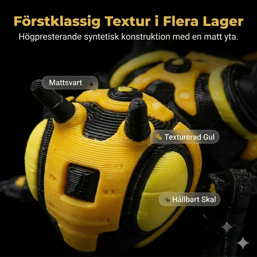 Det här är ingen insekt, det är ett mecha-monster! Demonterbara leder, futuristisk design