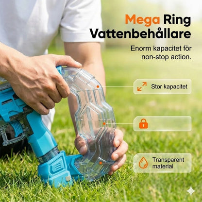 Ljusupplyst regnbågsvattenpistol