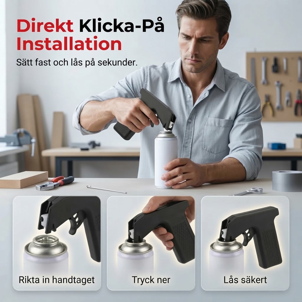 Avtryckarhandtag för sprayburkar