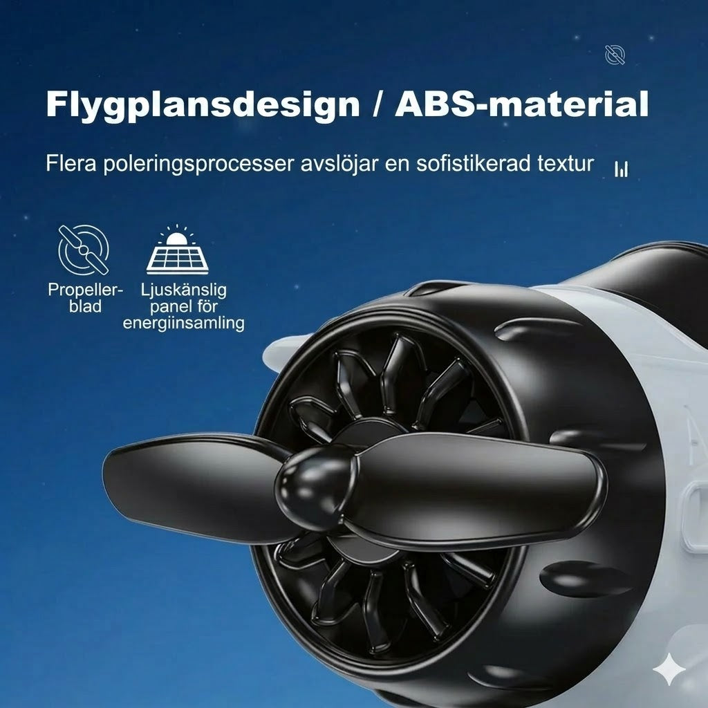 Flygplansmodell för bilstyling med