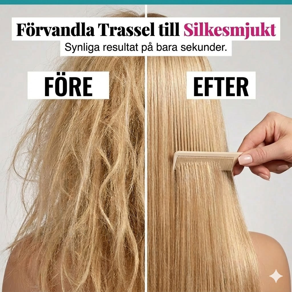 Hårspray för plattning och utslätning av peruker
