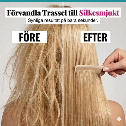 Hårspray för plattning och utslätning av peruker