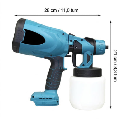 FlowPainter Färgrulleset med Färgbehållare