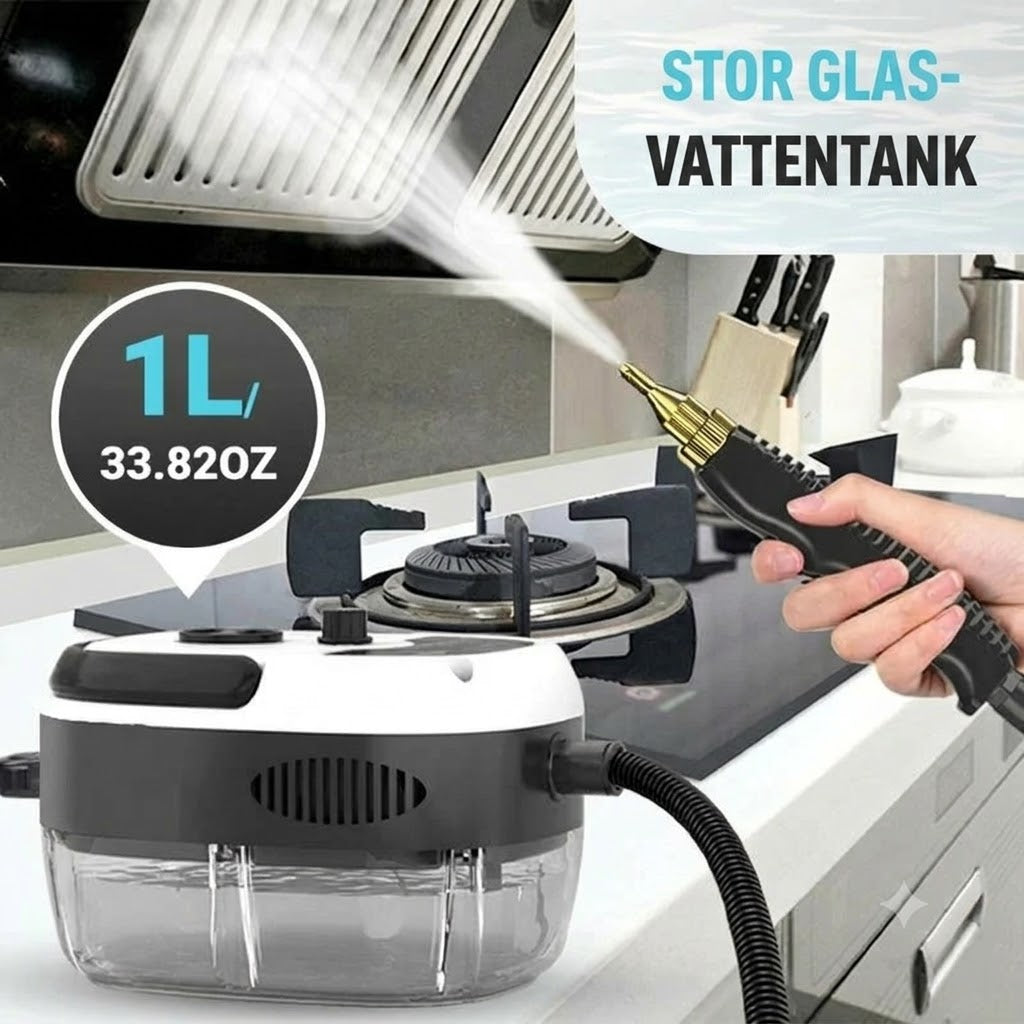 Bärbar Ångrengörare 2500W