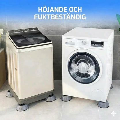 Set med 4 lyftkuddar som klarar upp till 500 kg
