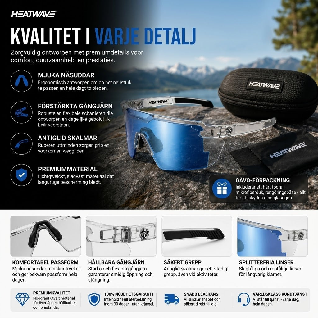 Fotokromatiska solglasögon – Perfekt syn i alla ljusförhållanden