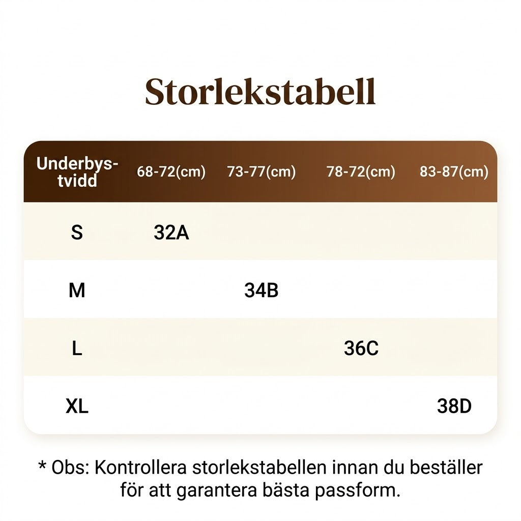 Sömlös U-ringad behå med öppen rygg