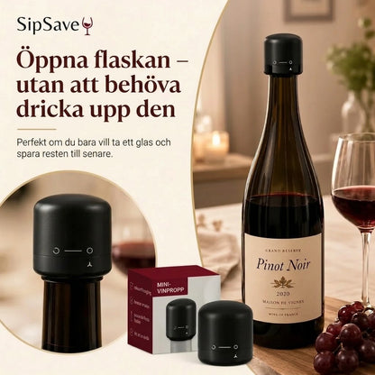Flaskproppar för vin och champagne 4-pack