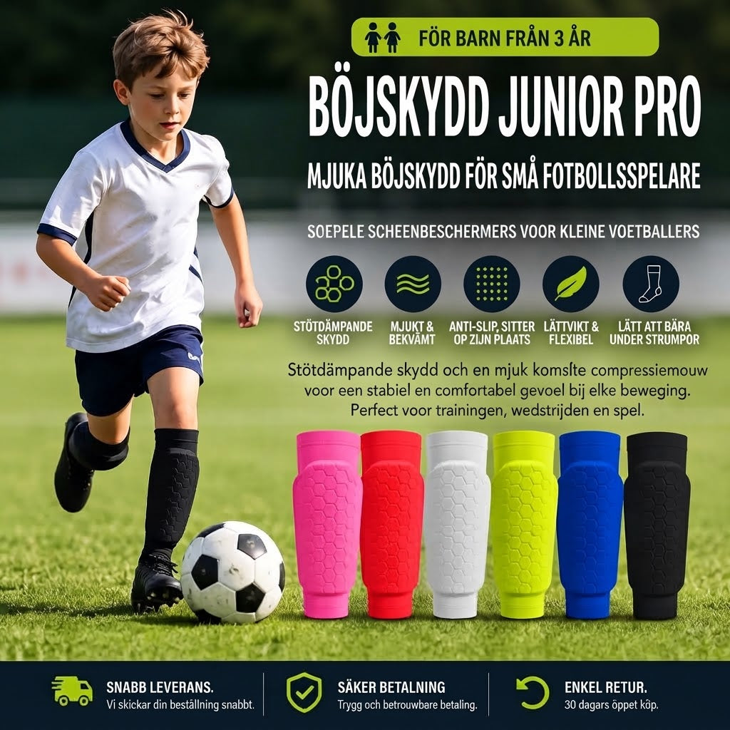 Benskydd för juniorfotboll