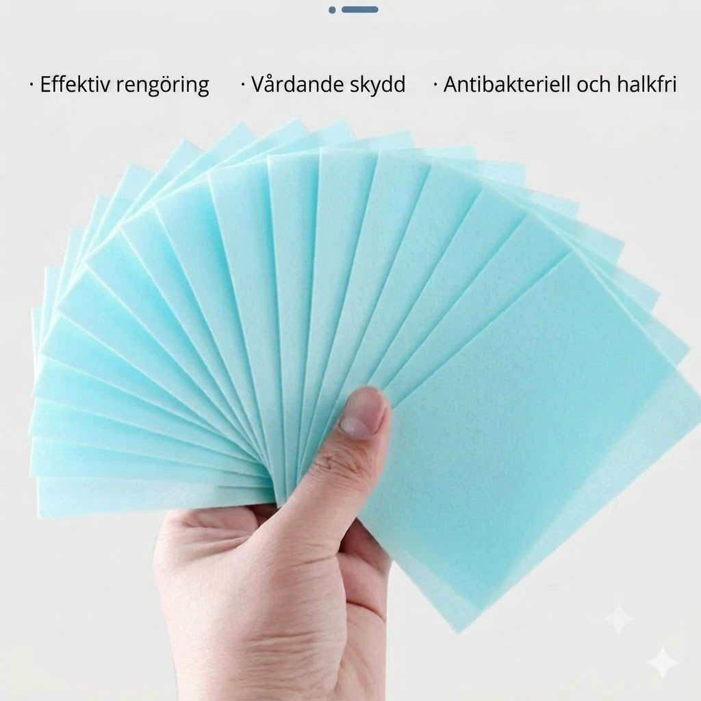 Multi-effekt golvrengöringsark (100-pack)