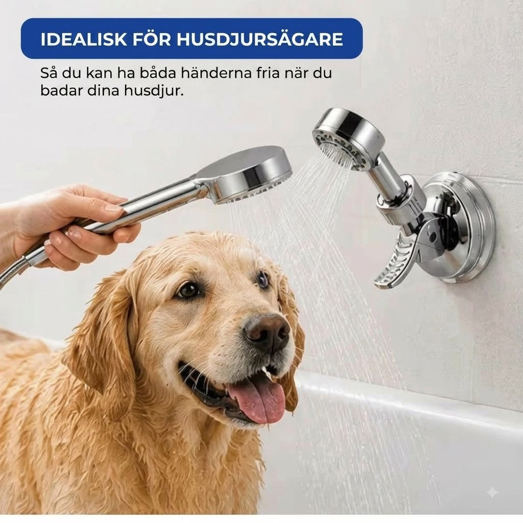 Duschhållare med sugkopp