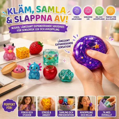 Squishy Fun Box mysterybox med 8 squishies
