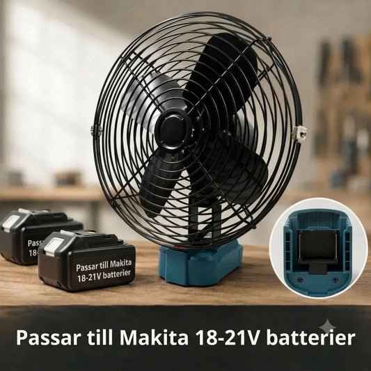 VoltAir Pro portabel fläkt för verktygsbatteri
