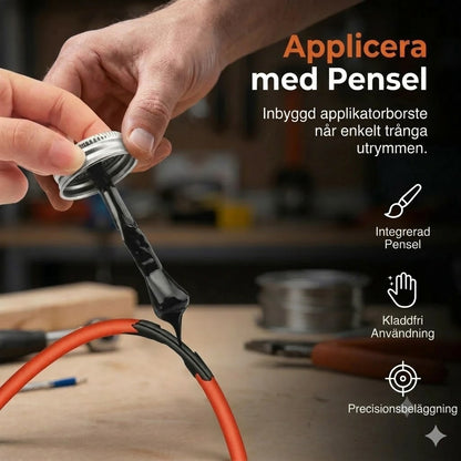 Flytande elektrisk eltejp som tätningsmedel