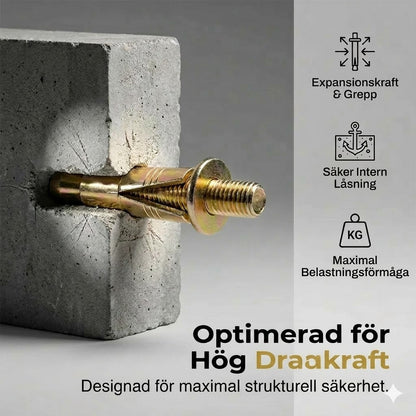 Hammarborrplugg för betong och tegel