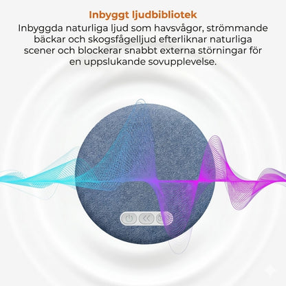 11 mm ultratunn Bluetooth-sovhögtalare