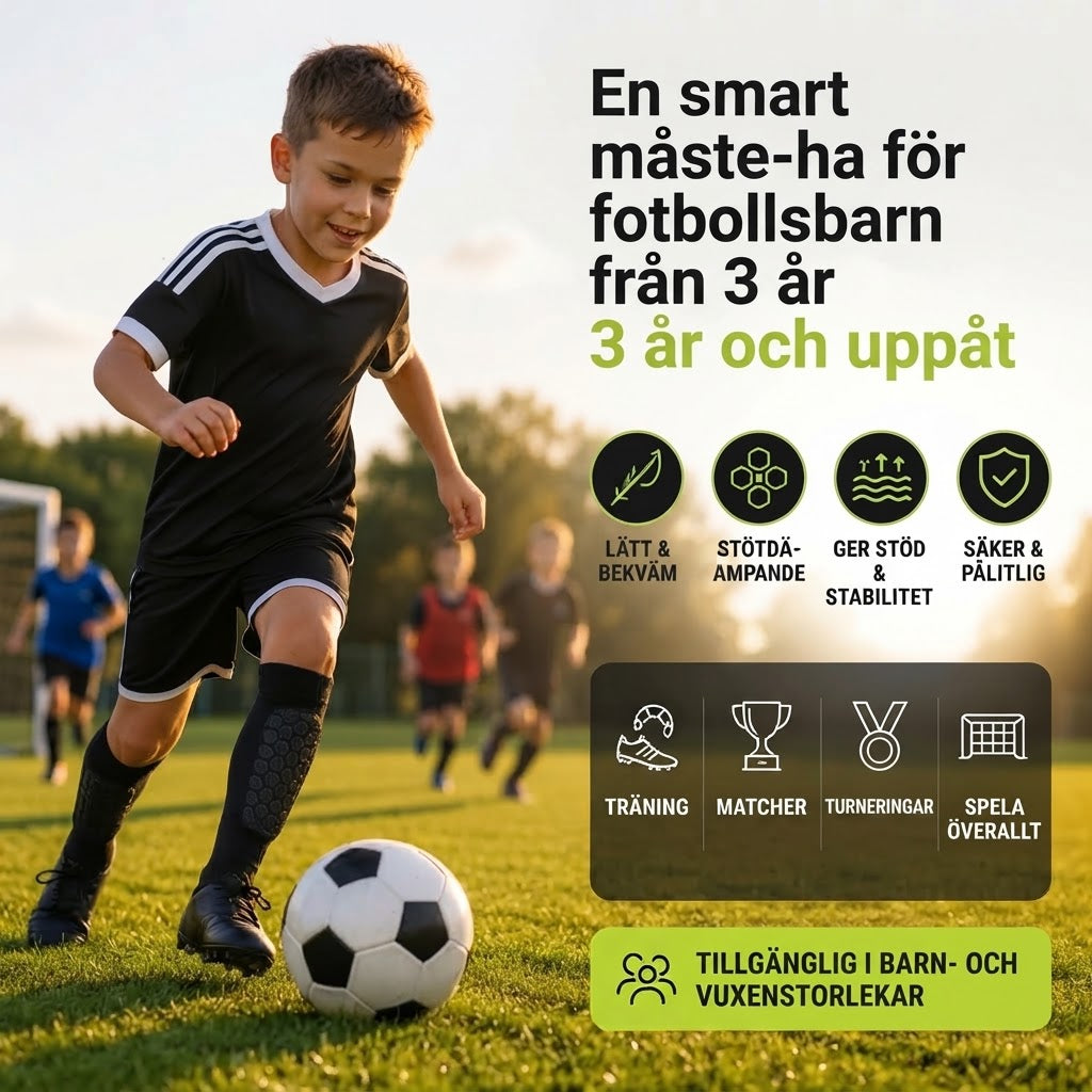 Benskydd för juniorfotboll