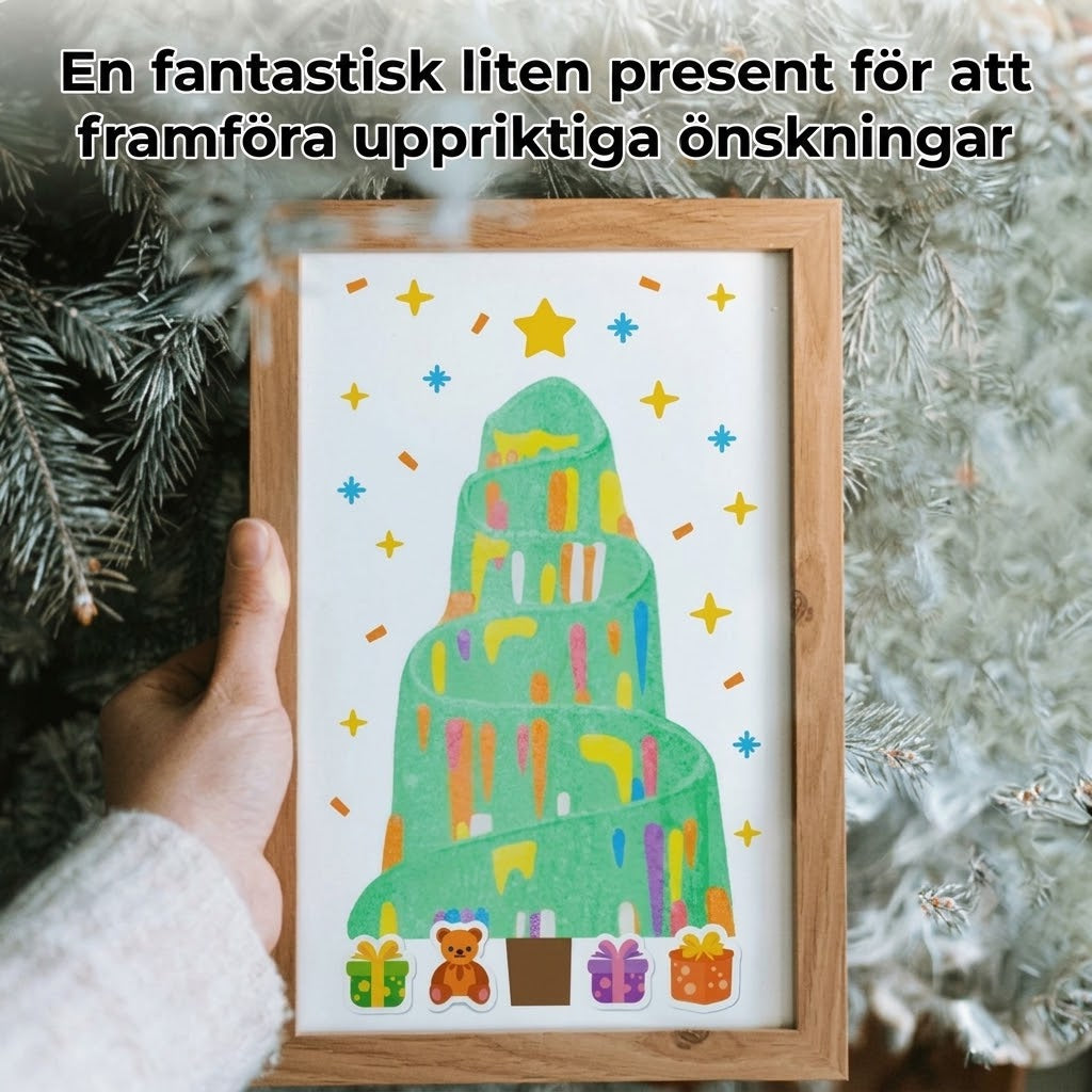 DIY regnbågsskrapbilder 35-pack