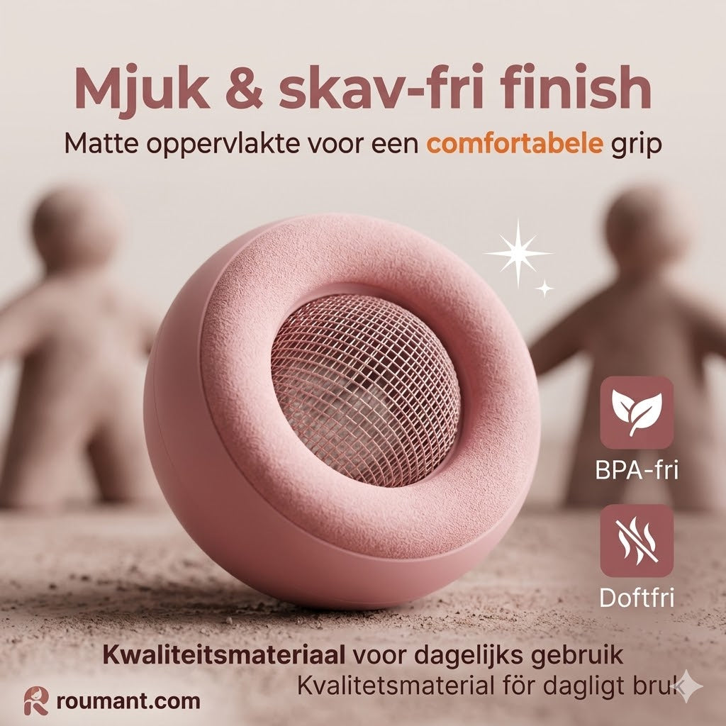 Pilatesboll 15 cm – explosionssäker, halkfri bikakedesign, bärbar