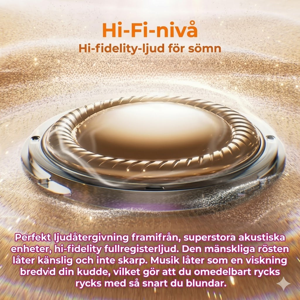 11 mm ultratunn Bluetooth-sovhögtalare