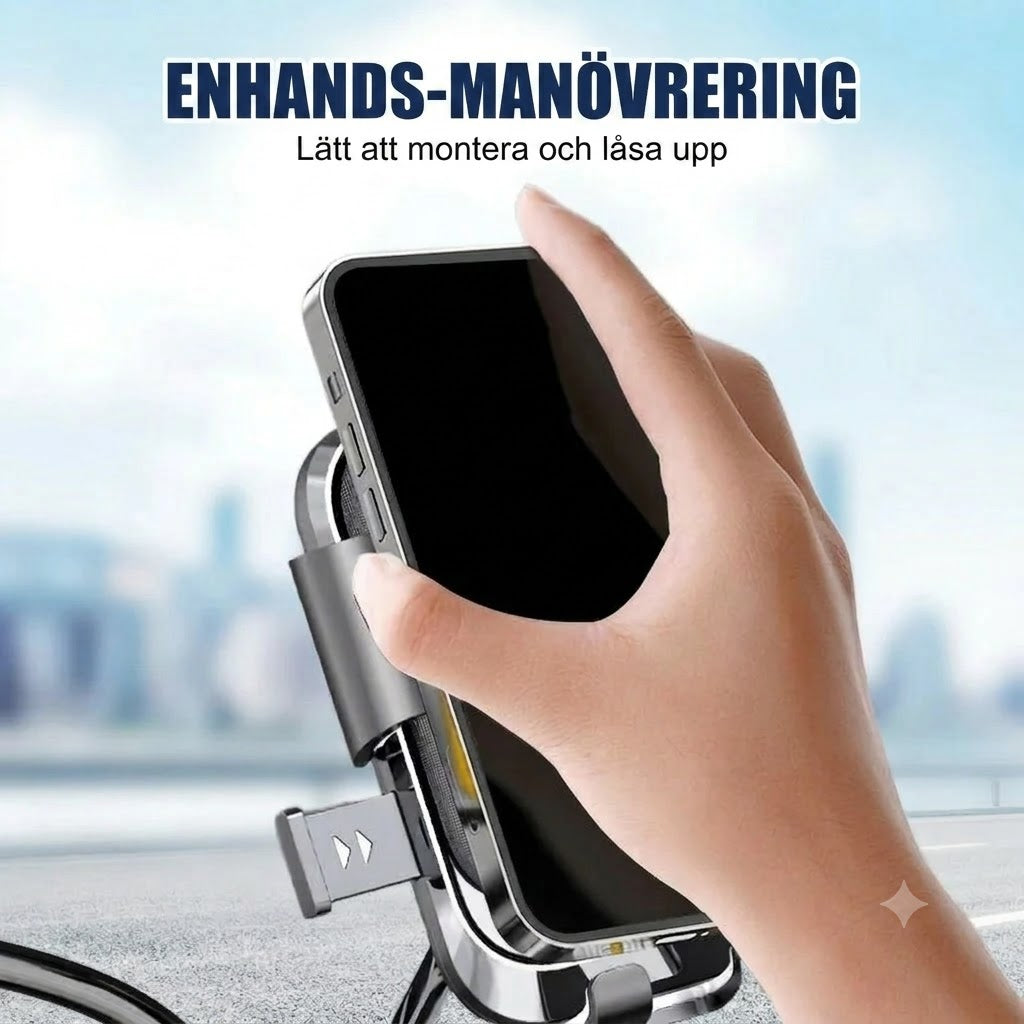 Vibrationsdämpande Mobilhållare för Cykel och Motorcykel