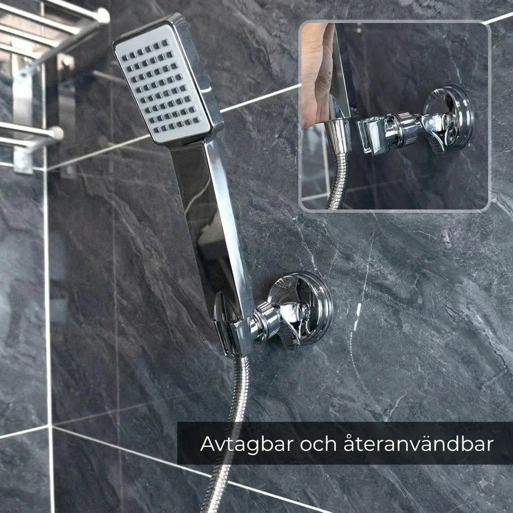 Duschhållare med sugkopp