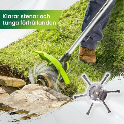 Ersättningshuvud för trimmer - Grästrimmerhuvud av ståltråd