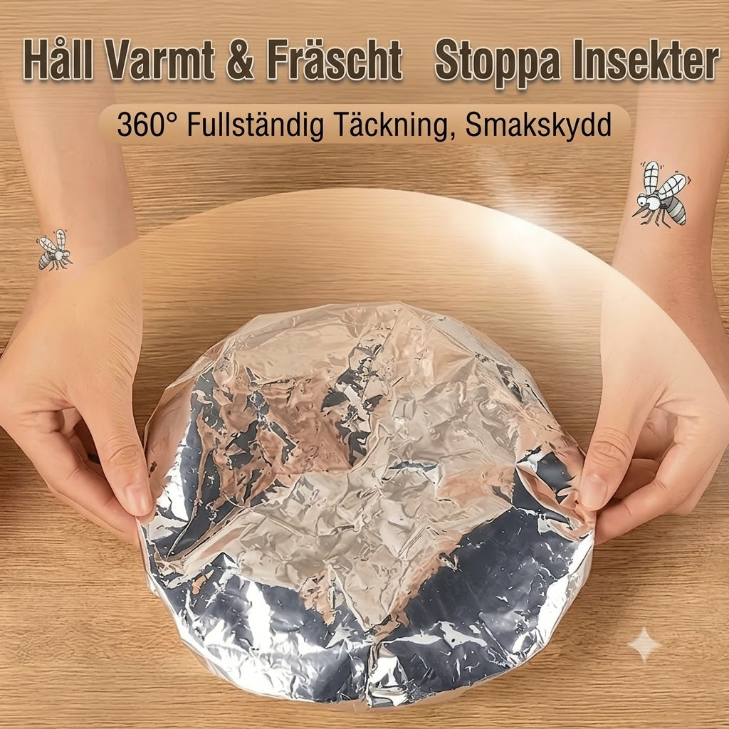 HeatCover återanvändbara värmebevarande lock