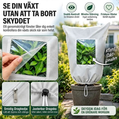 Andningsbart återanvändbart frostskydd för växter